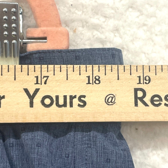 FootJoy Shorts Mens 38 Blue Dotted Golf Preppy Chino Performance FJ Flat Front - Picture 9 of 12